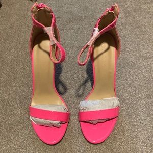 Hot pink heels
